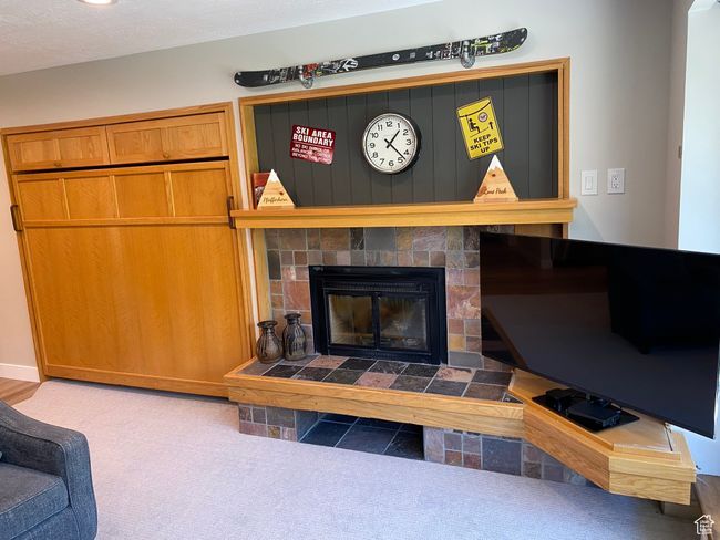 Fireplace and wall bed | Image 4