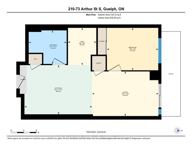 210 - 73 Arthur St S, Condo with 1 bedrooms, 1 bathrooms and null parking in Guelph ON | Image 30