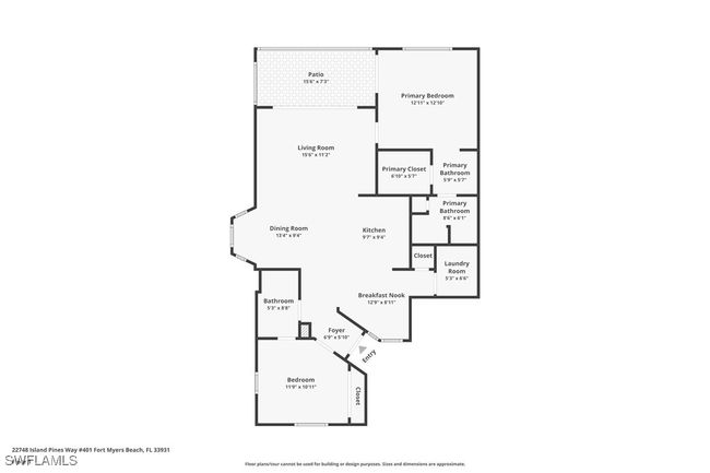 APT-401 - 22748 Island Pines Way, Condo with 2 bedrooms, 2 bathrooms and null parking in Fort Myers Beach FL | Image 36