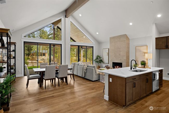 Open concept picturesque kitchen/living room | Image 5