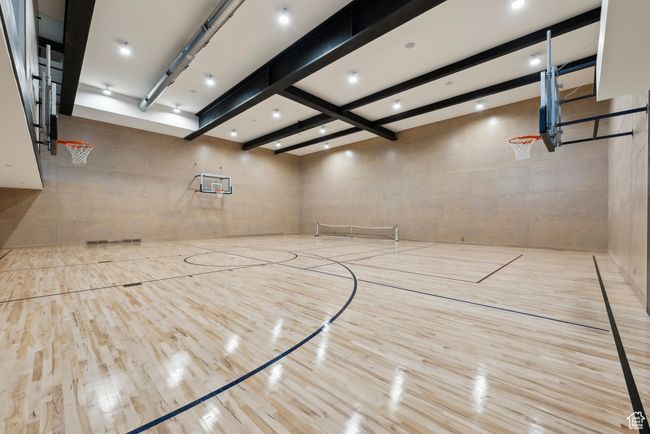View of sport court featuring community basketball court | Image 60