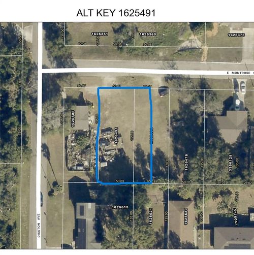 Lot 35 & 34 1/2 E Montrose Street, CLERMONT, FL, 34711 | Card Image