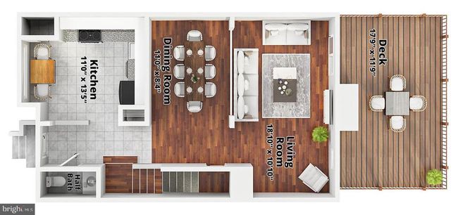 10602 Budsman Ter, Townhouse with 3 bedrooms, 4 bathrooms and null parking in DAMASCUS MD | Image 38