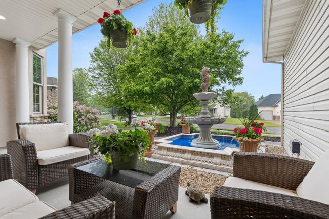 Relaxing covered front porch | Image 5