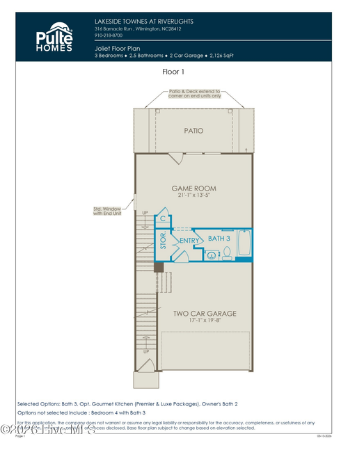 320 Barnacle Run, Wilmington, NC, 28412-2395 | Card Image