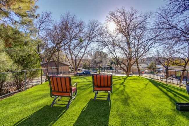Beautiful patio area with scenic lake views | Image 28