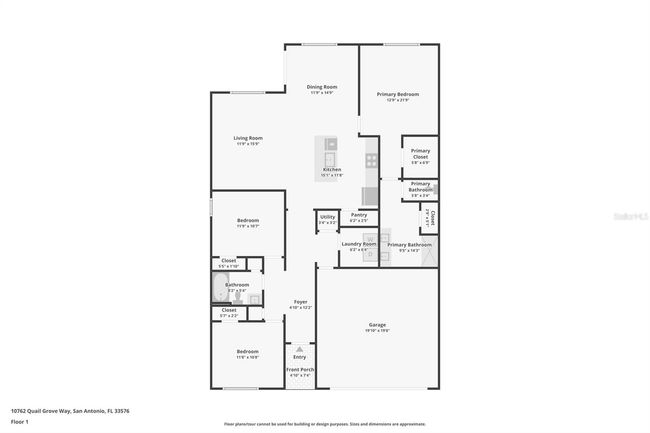 10762 Quail Grove Way, House other with 3 bedrooms, 2 bathrooms and null parking in SAN ANTONIO FL | Image 47