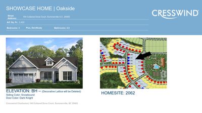 Lot 6.2062 Showcase Home Oakside_01 | Image 2