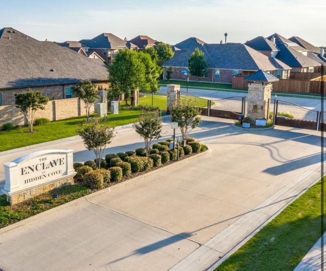 View of property's community with a residential view, fence, and a gate | Image 34