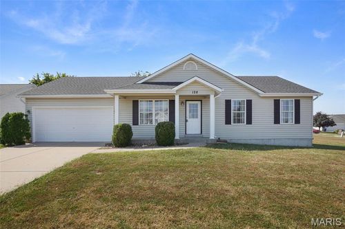 128 Brookshire Creek Dr, Wentzville, MO, 63385-5591 | Card Image