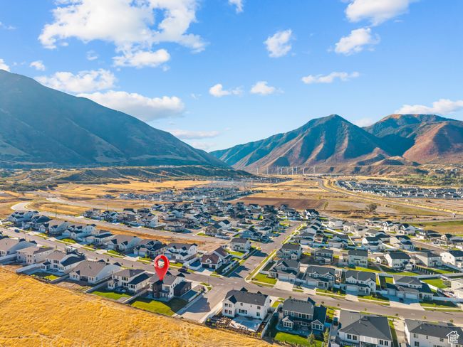 View of mountain background featuring nearby suburban area | Image 67