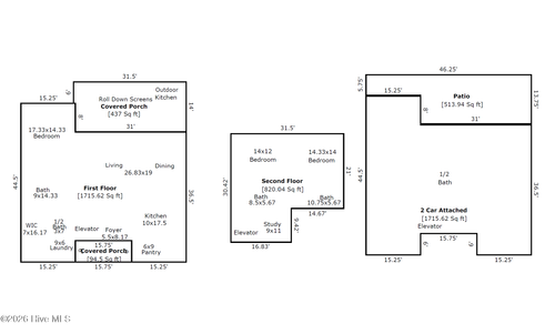 546 S Brightleaf Dr, Minnesott Beach, NC, 28510 | Card Image