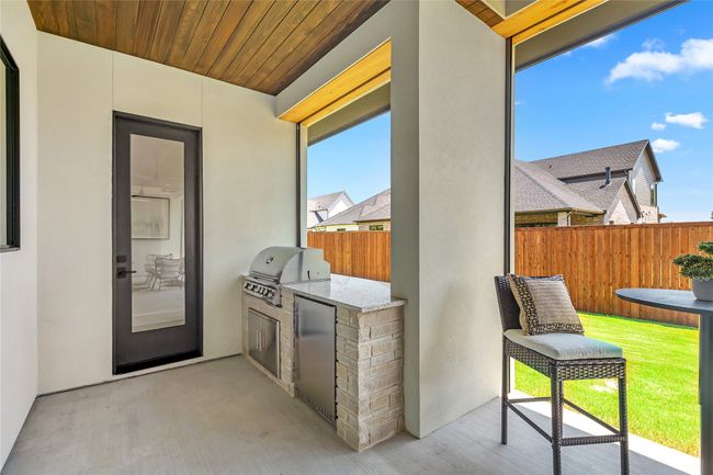 View of patio / terrace featuring area for grilling | Image 40
