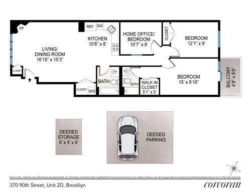 2d-370 90th St, Brooklyn, NY, 11209-5871 | Card Image