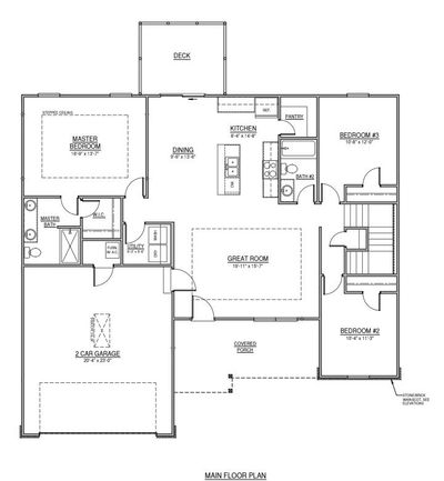 Silver Lake - Main Floor Plan | Image 2