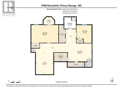 5706 Kovachich Dr, House other with 4 bedrooms, 3 bathrooms and null parking in Prince George BC | Image 3