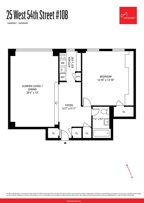 10b-25 W 54th St, New York, NY, 10019-5404 | Card Image