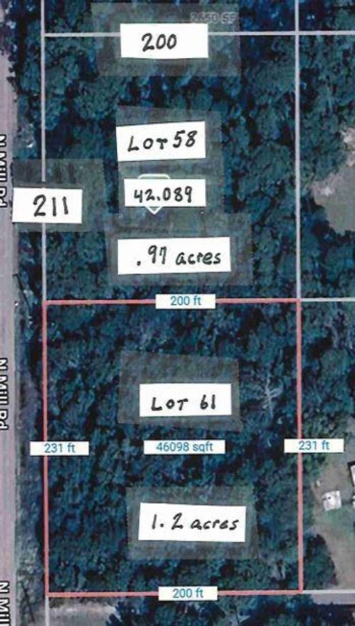 61398 N Mill Rd, Lacombe, LA, 70445-5118 | Card Image