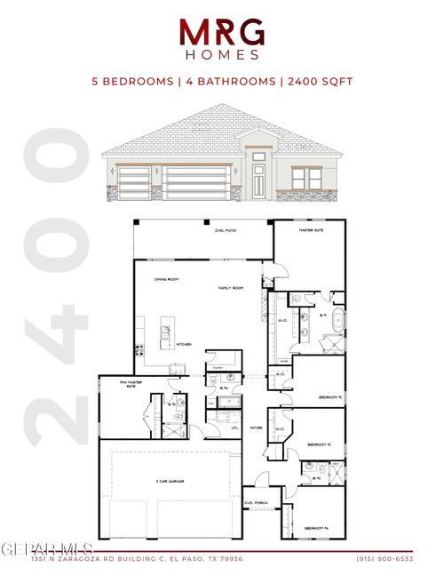 13208 Nacho Alvarado Drive, El Paso, TX, 79927 | Card Image