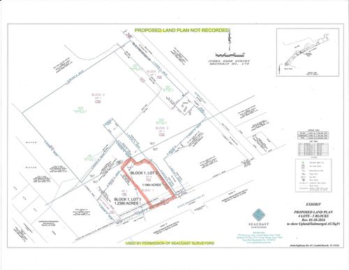 proposed-replat-not-recor-2043 Hwy 87, Crystal Beach, TX, 77650 | Card Image