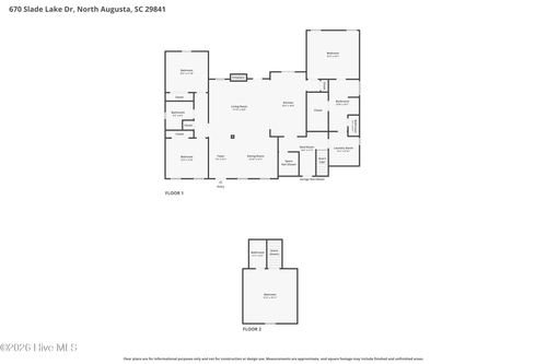 670 Slade Lake Dr, North Augusta, SC, 29841-7676 | Card Image