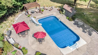 20' by 40' pool just behind the garage with easy access and perfect privacy | Image 3