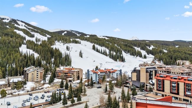Snowy aerial view featuring a wooded view and a mountain view | Image 31