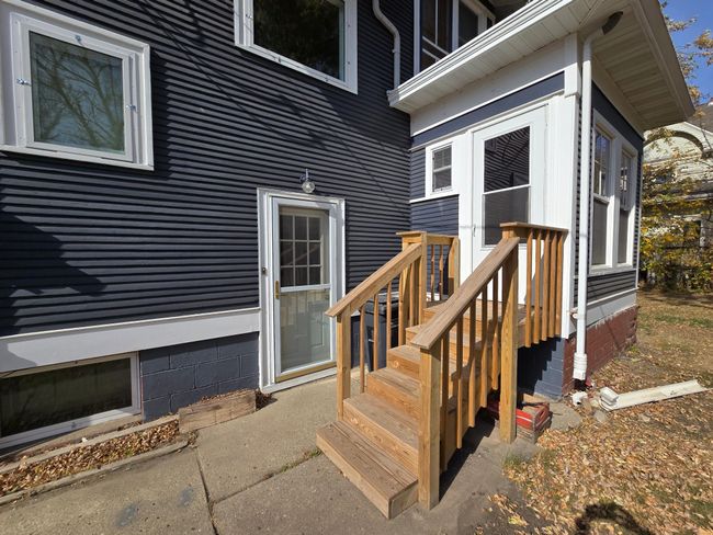 New back steps -Door to basement | Image 49