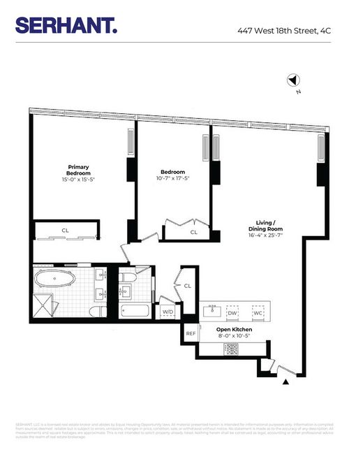 4c-447 W 18th St, New York, NY, 10011-3854 | Card Image