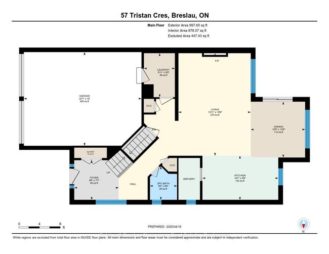 57 Tristan Cres, House other with 4 bedrooms, 4 bathrooms and 2 parking in Breslau ON | Image 48