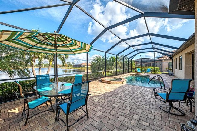 Saltwater Heated Pool & Spa Overlooking Lake | Image 62