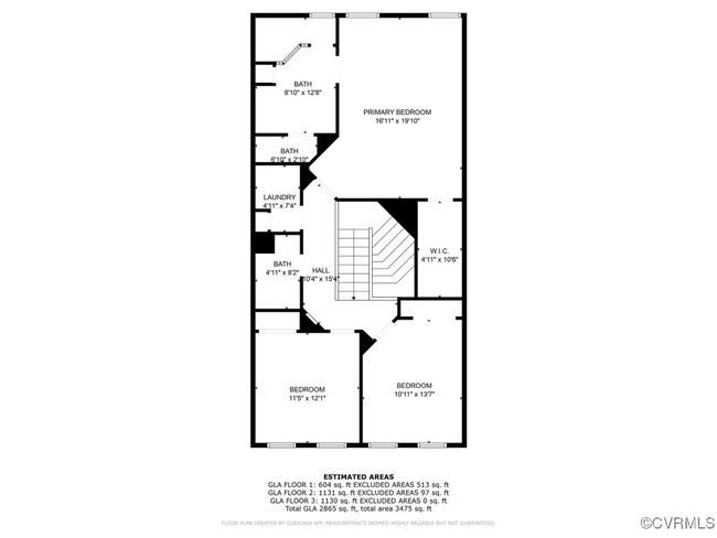 3702 Maher Mnr, Townhouse with 4 bedrooms, 4 bathrooms and null parking in Glen Allen VA | Image 50