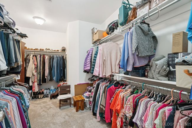 Huge primary closet with built-ins. | Image 30