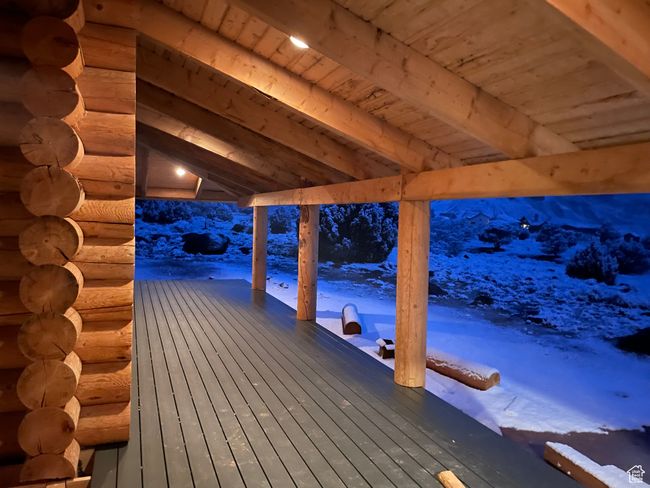 View of snow covered deck | Image 107