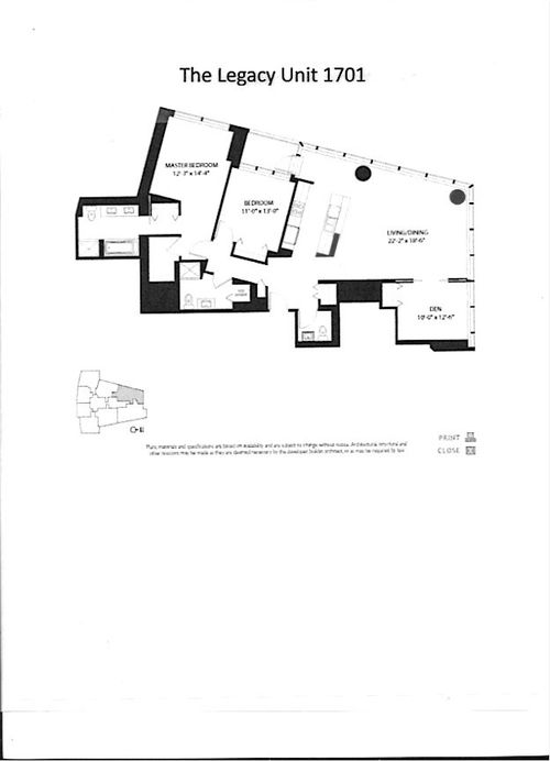 unit-1701-60 E Monroe St, Chicago, IL, 60603-2743 | Card Image