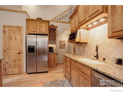 Kitchen island w/ breakfast bar | Image 3