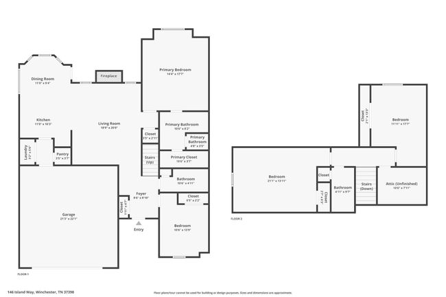 146 Island Way, Townhouse with 4 bedrooms, 3 bathrooms and 2 parking in Winchester TN | Image 49