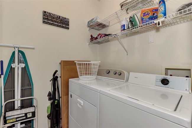 In-unit laundry room. | Image 24