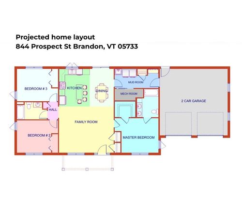 844 Prospect Street, Brandon, VT, 05733 | Card Image