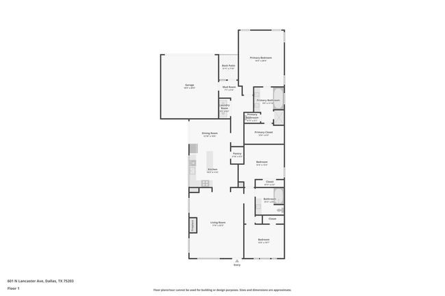 601 N Lancaster Ave, House other with 3 bedrooms, 2 bathrooms and null parking in Dallas TX | Image 30