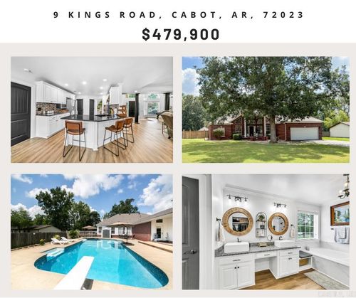 9 Kings Rd, Cabot, AR, 72023-9530 | Card Image