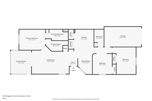 9391 Bridgeport Dr, West Palm Beach, FL, 33411-5158 | Card Image