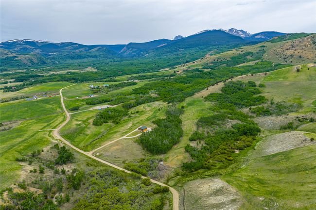 Aerial view of a mountainous background | Image 36