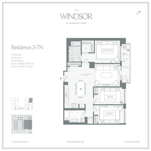 3n-23 Ocean Pkwy, Brooklyn, NY, 11218-1885 | Card Image