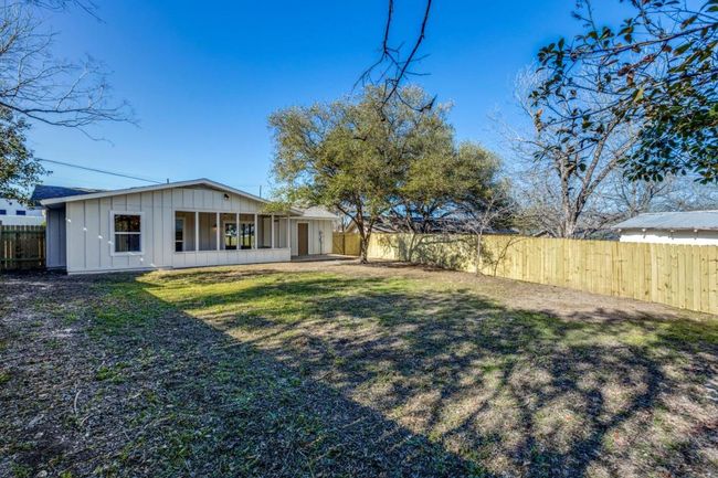 View of yard featuring a fenced backyard | Image 24