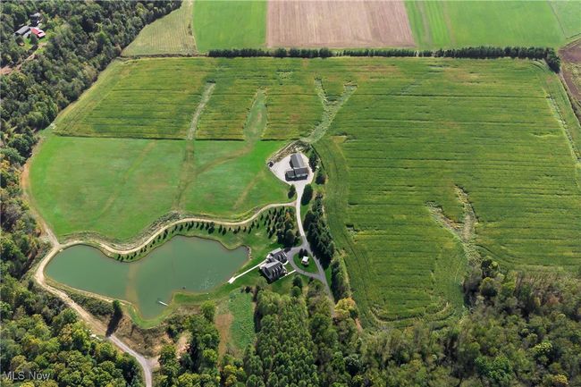 Bird's eye view featuring a rural view and a water view | Image 8