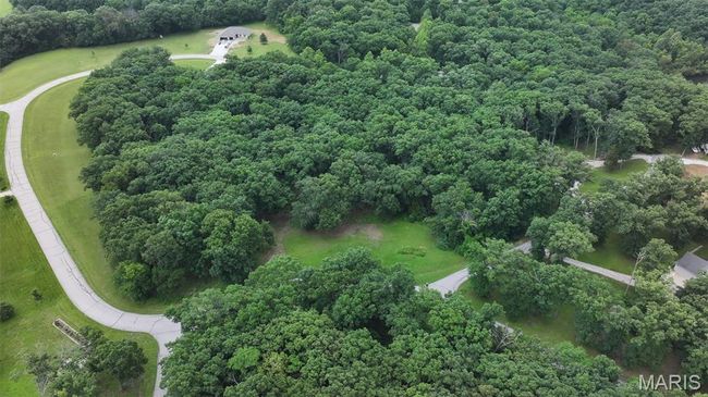 Aerial overview of property's location featuring a heavily wooded area | Image 25