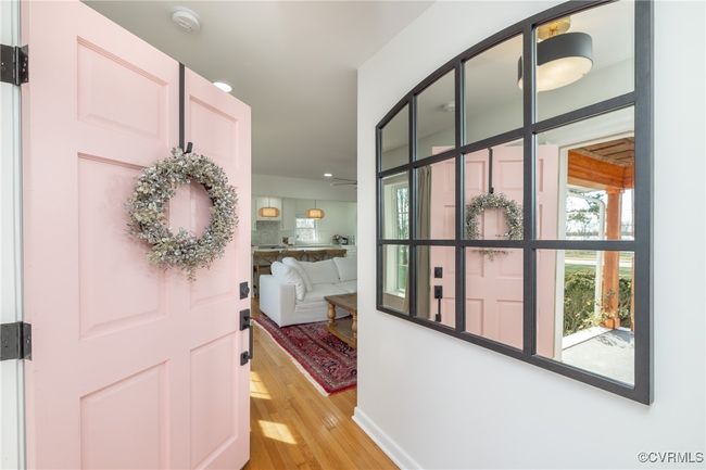 Hall featuring light wood-type flooring | Image 5
