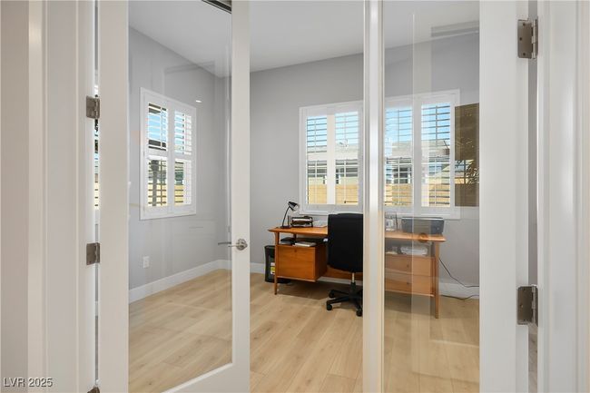 Glass French doors with Privacy Shades. | Image 14