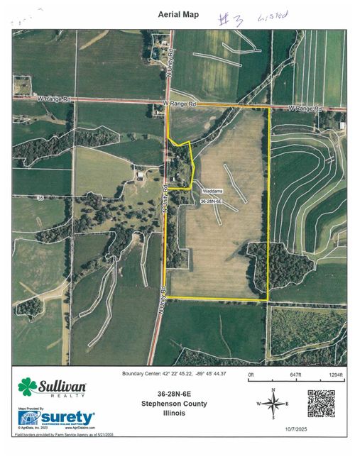 Parcel 3 TBD N Unity &Amp; W. Range Road, LENA, IL, 61048 | Card Image